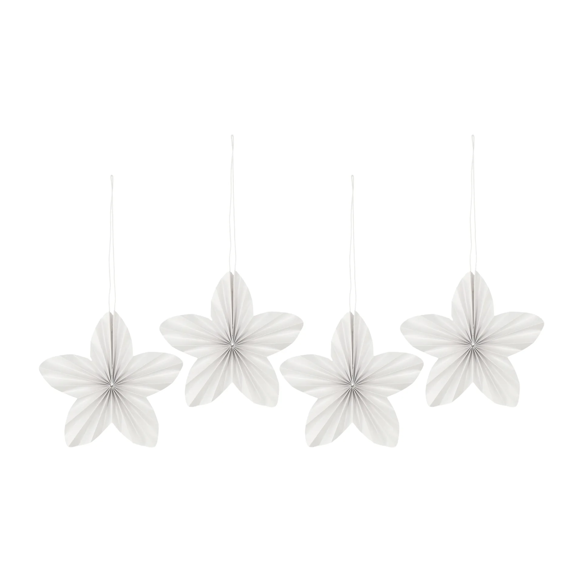 Twinkle kerstboomhanger 4-pack, White Scandi Living