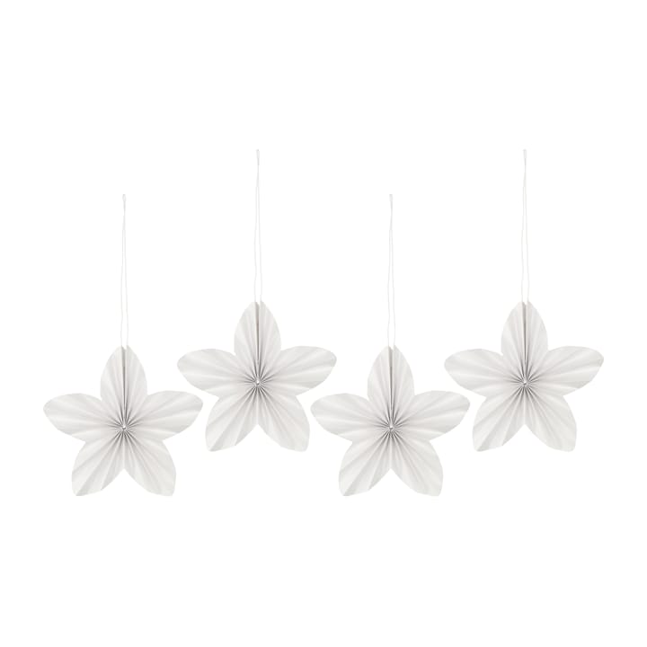 Twinkle kerstboomhanger 4-pack - White - Scandi Living