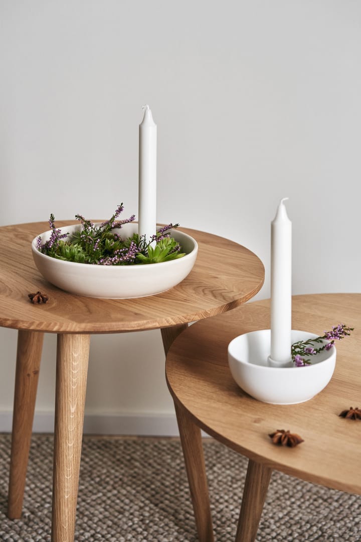 Valley kandelaar Ø21 cm, Beige Scandi Living
