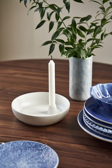 Valley kandelaar Ø21 cm - Wit - Scandi Living