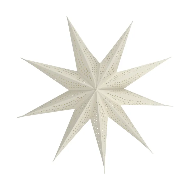 Veil adventster - Wit, Ø45 cm - Scandi Living