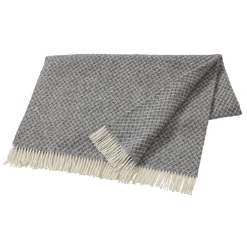 Wicker wollen plaid - Grey - Scandi Living