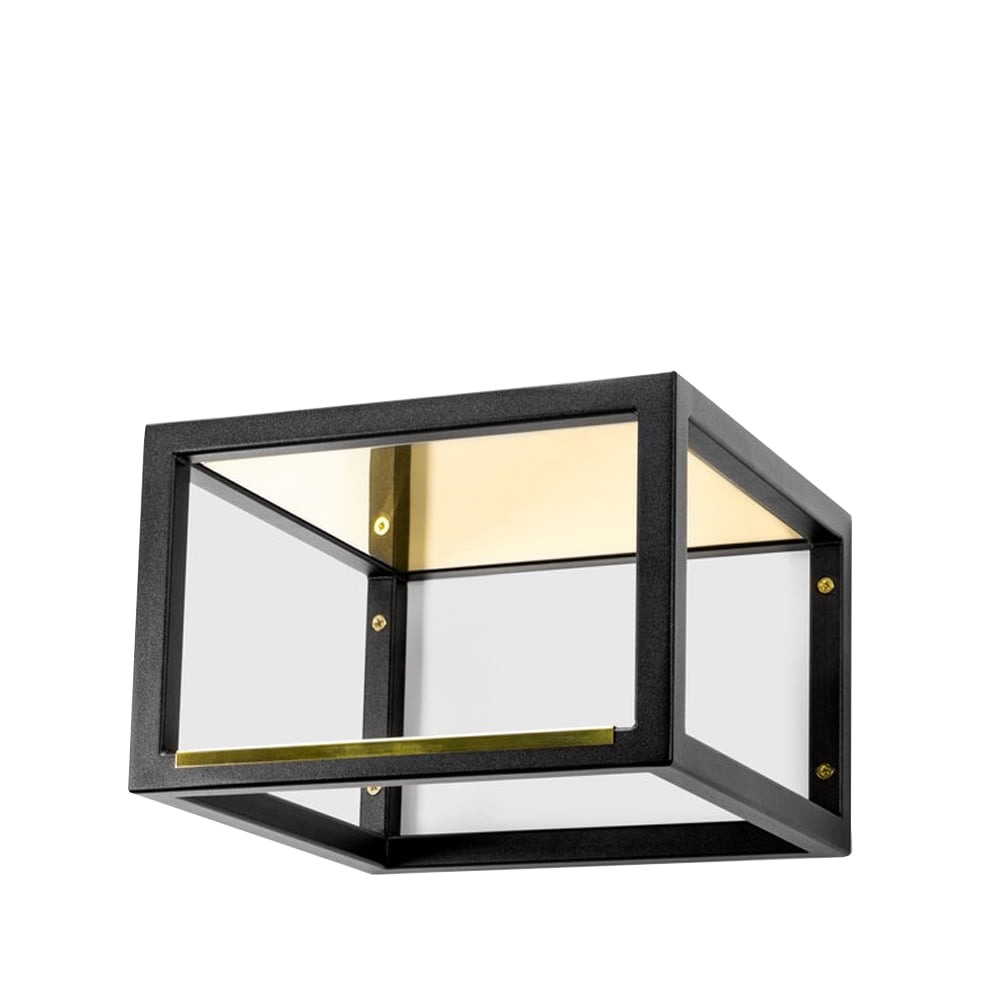 Scherlin Kapstok 11 Mini zwart/messing | Scandinavisch Interieur | Garderobehaken & hoedenplanken | Zwart