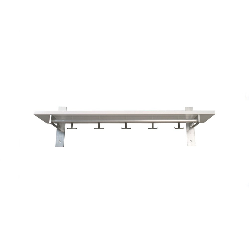 Scherlin Kapstok 7 Wit | Scandinavisch Interieur | Garderobehaken & hoedenplanken | Wit