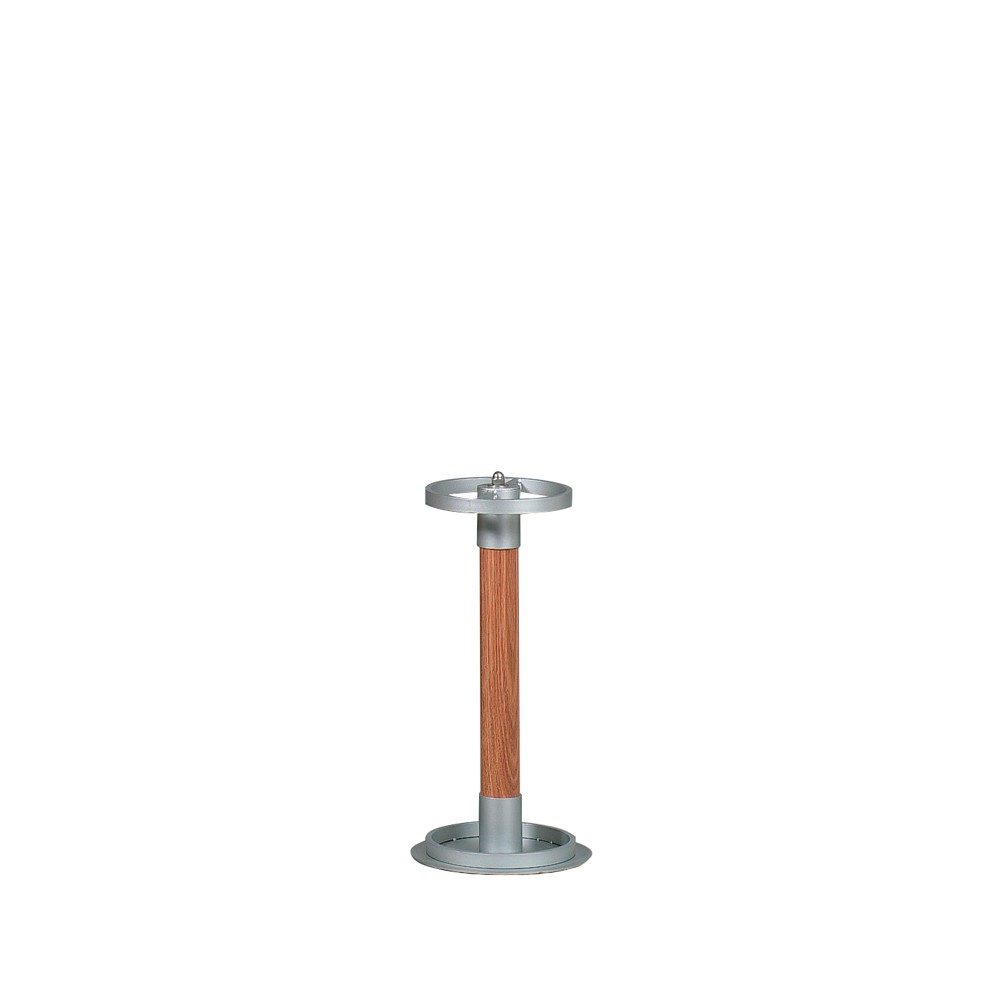 Scherlin Paraplubak eikenhout, zilvergelakt ijzer | Scandinavisch Interieur | Paraplubakken | Beige