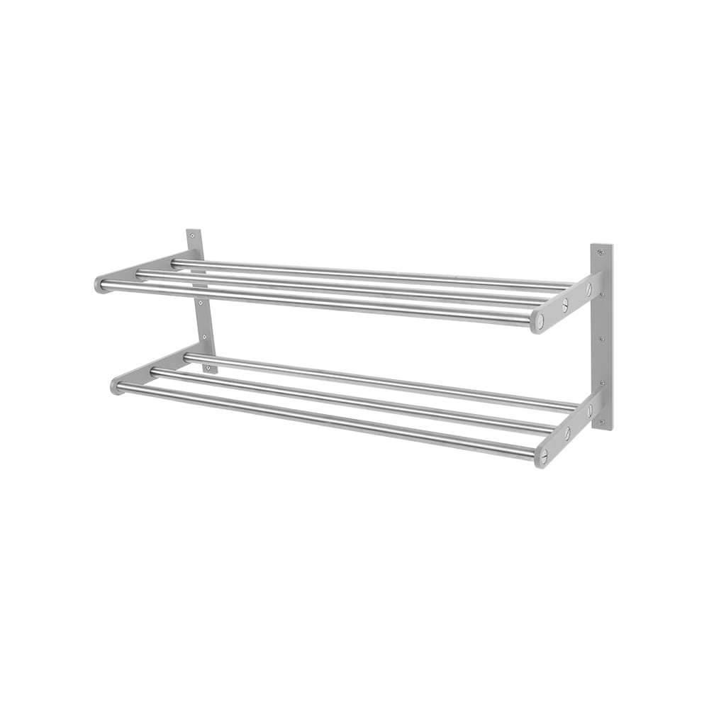 Scherlin Skohylla 12 schoenenrek staal, aluminium | Scandinavisch Interieur | Schoenenrekken | Grijs