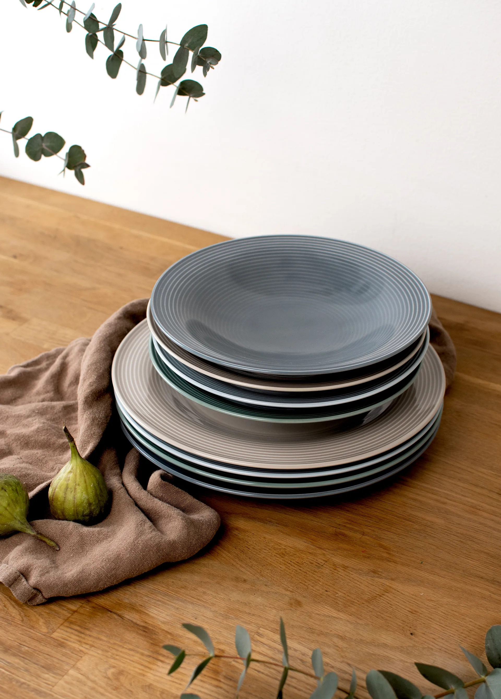 Beat serviesset 12-delig, Arctischblauw Seltmann Weiden