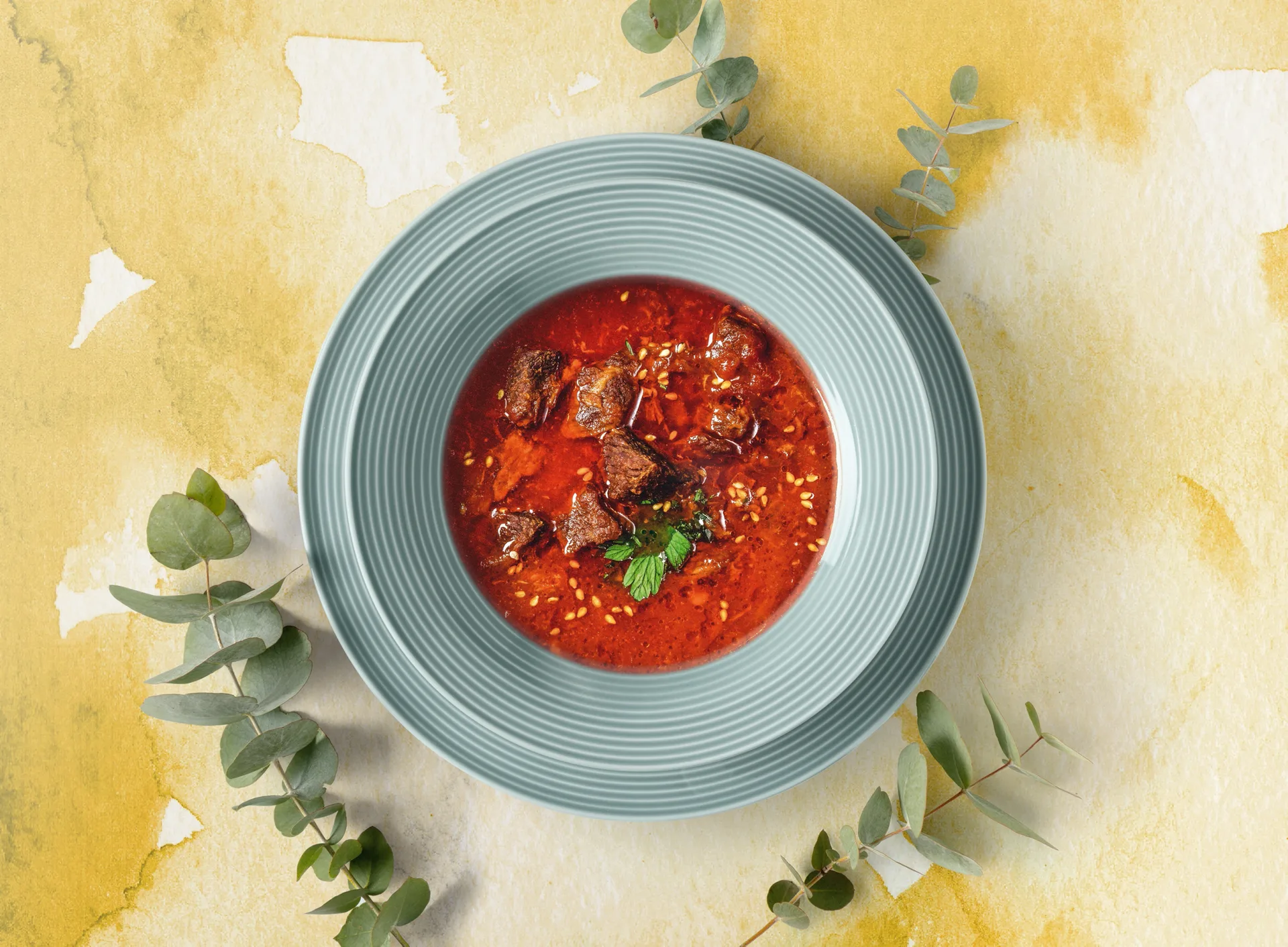 Beat serviesset 12-delig, Arctischblauw Seltmann Weiden