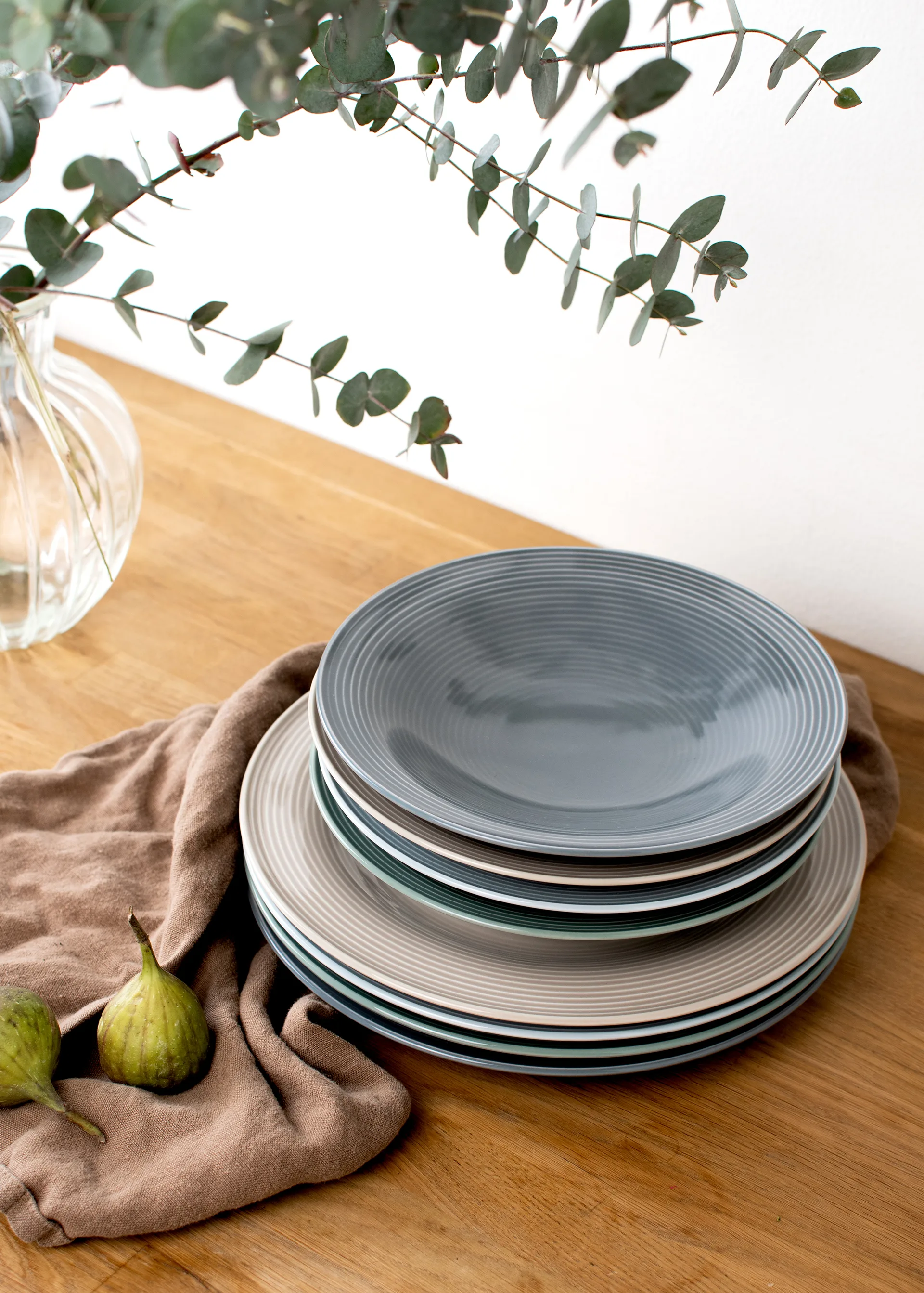 Beat serviesset 12-delig, Arctischblauw Seltmann Weiden