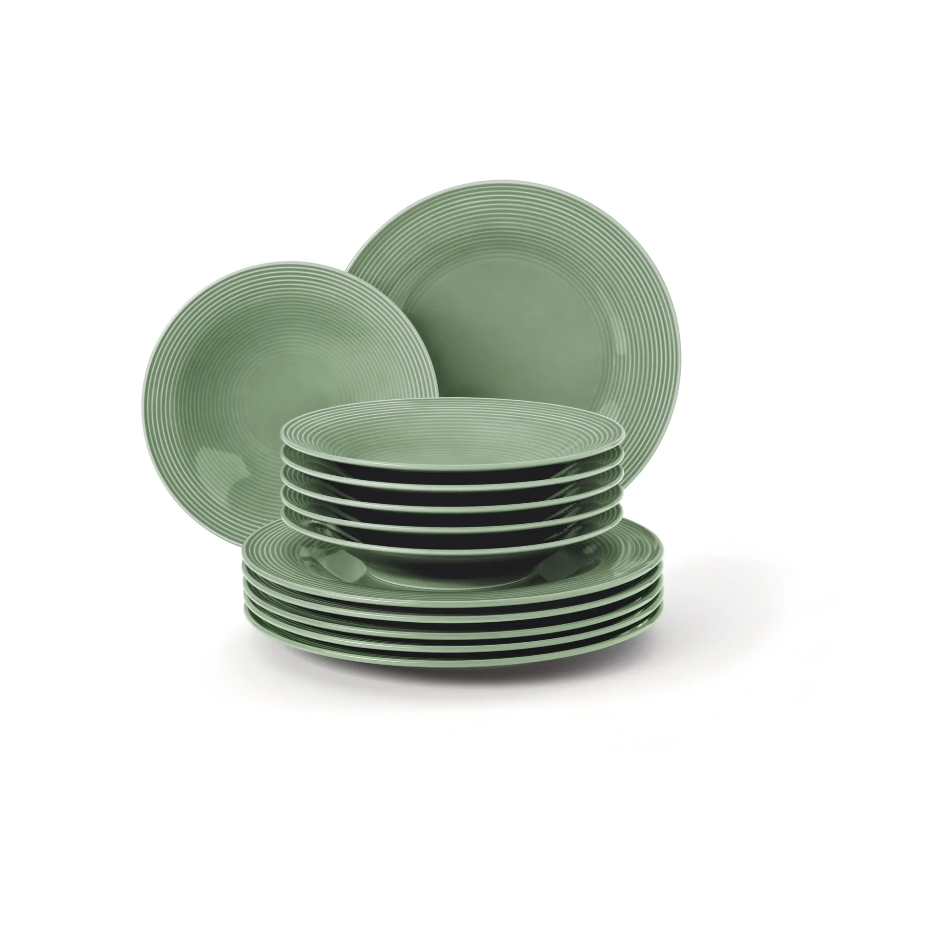 Beat serviesset 12-delig, Groen Seltmann Weiden