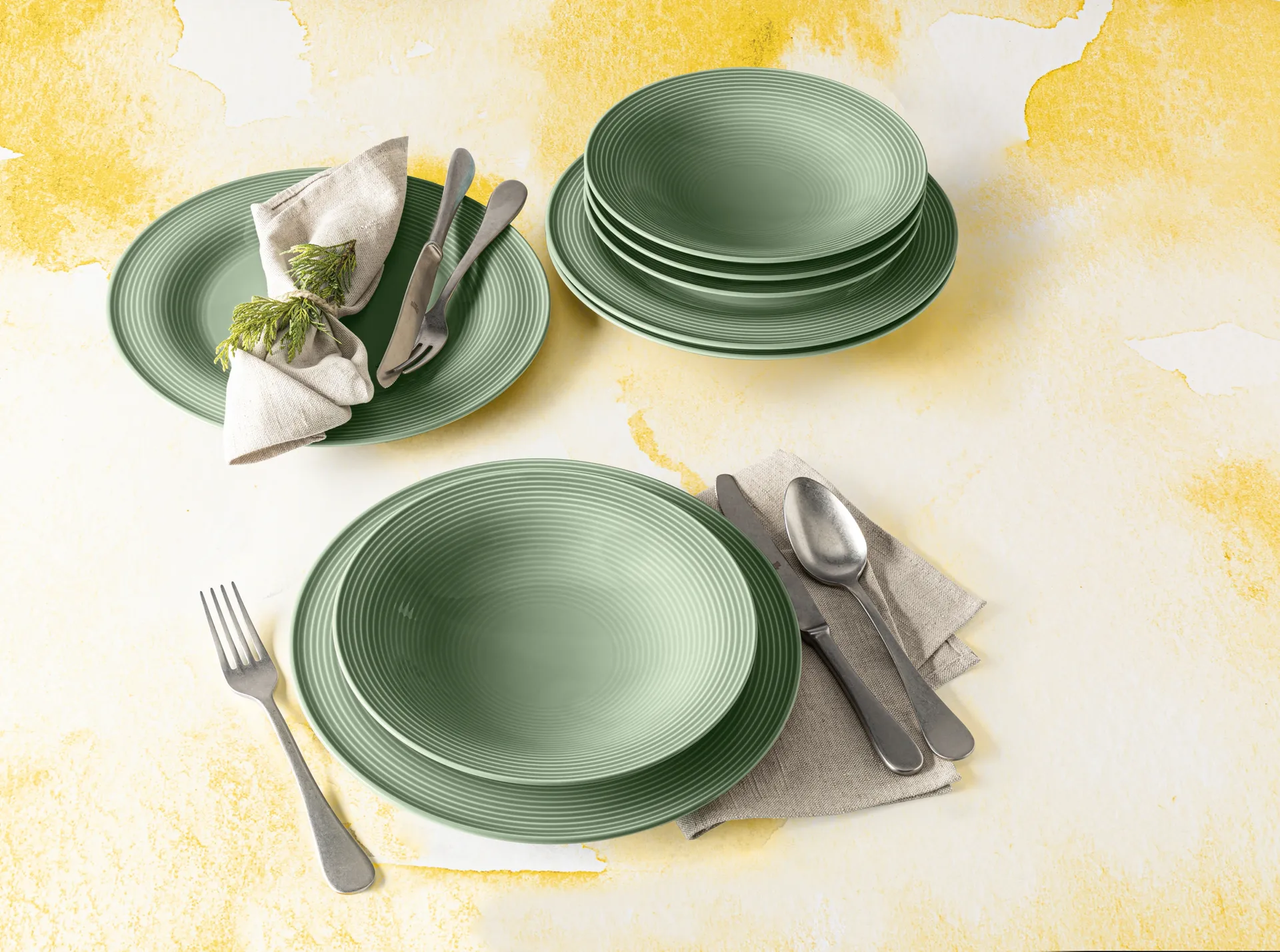 Beat serviesset 12-delig, Groen Seltmann Weiden