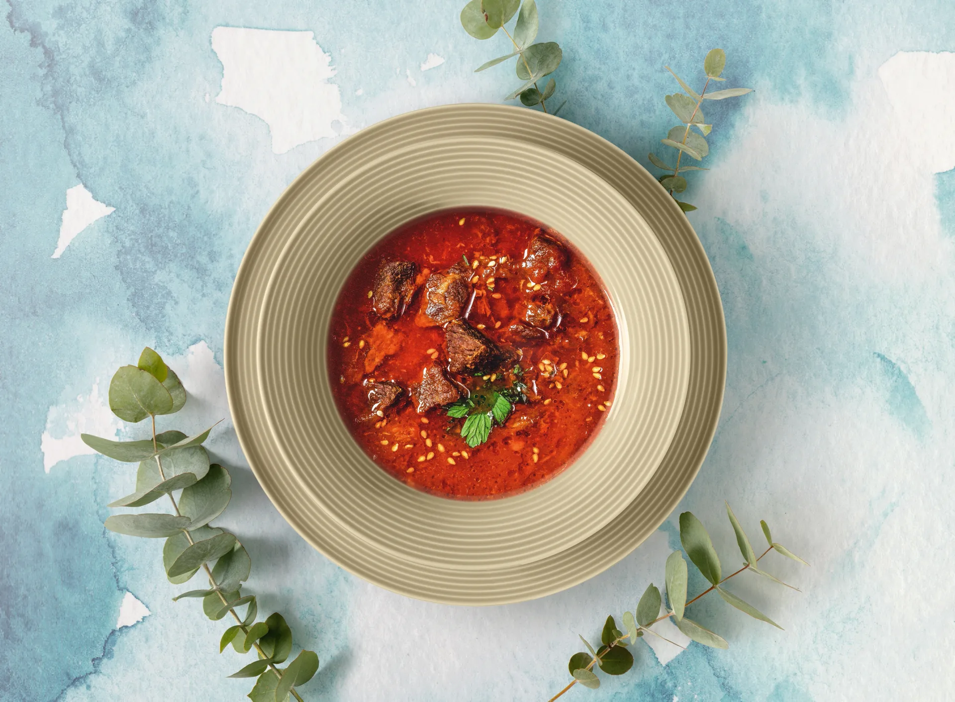 Beat serviesset 12-delig, Zandbeige Seltmann Weiden