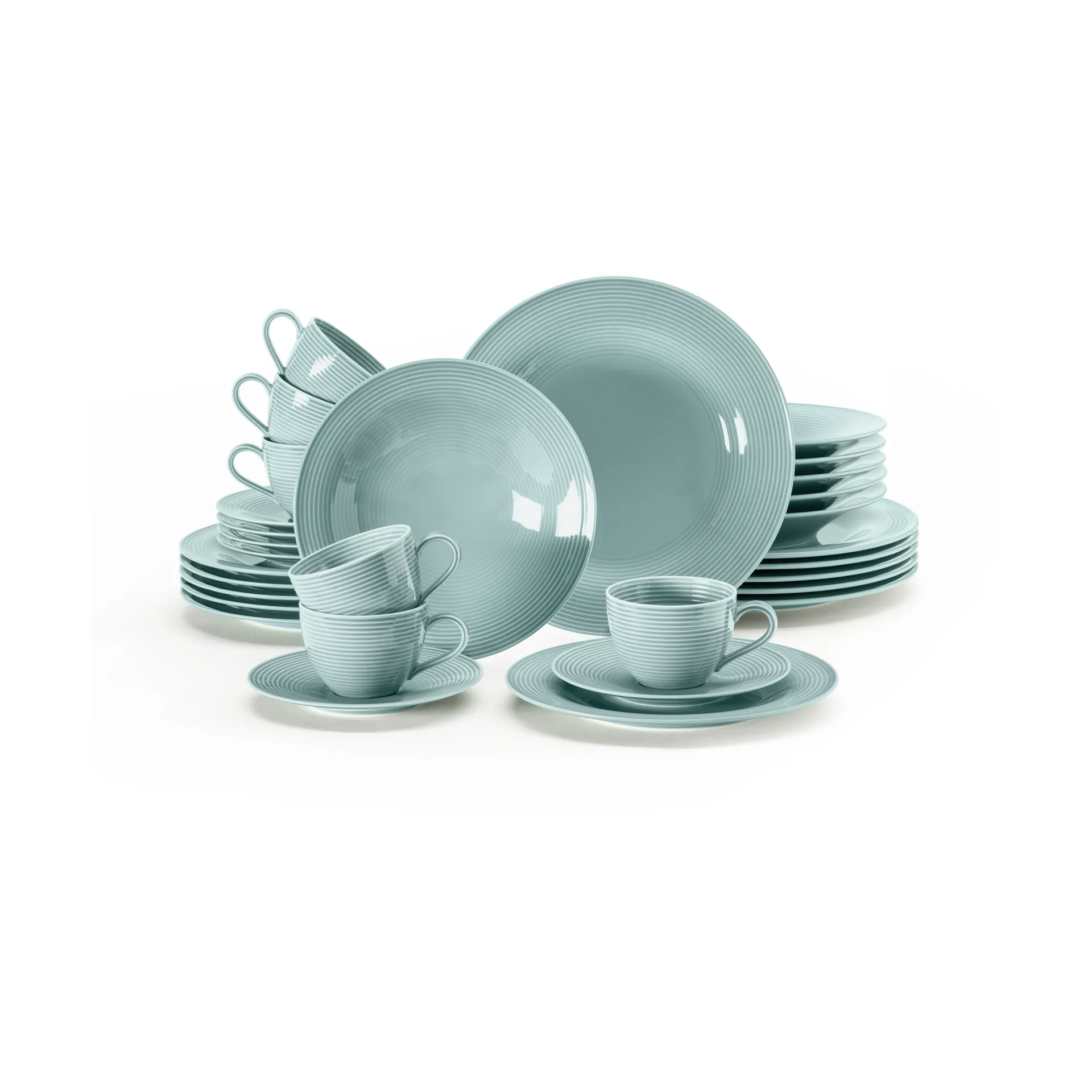 Beat serviesset 30-delig, Arctischblauw Seltmann Weiden