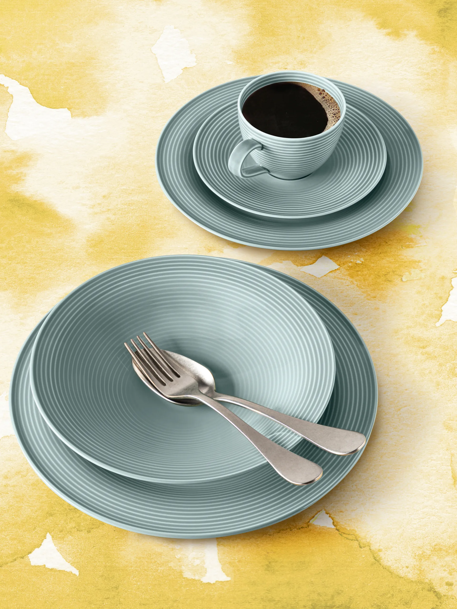 Beat serviesset 30-delig, Arctischblauw Seltmann Weiden