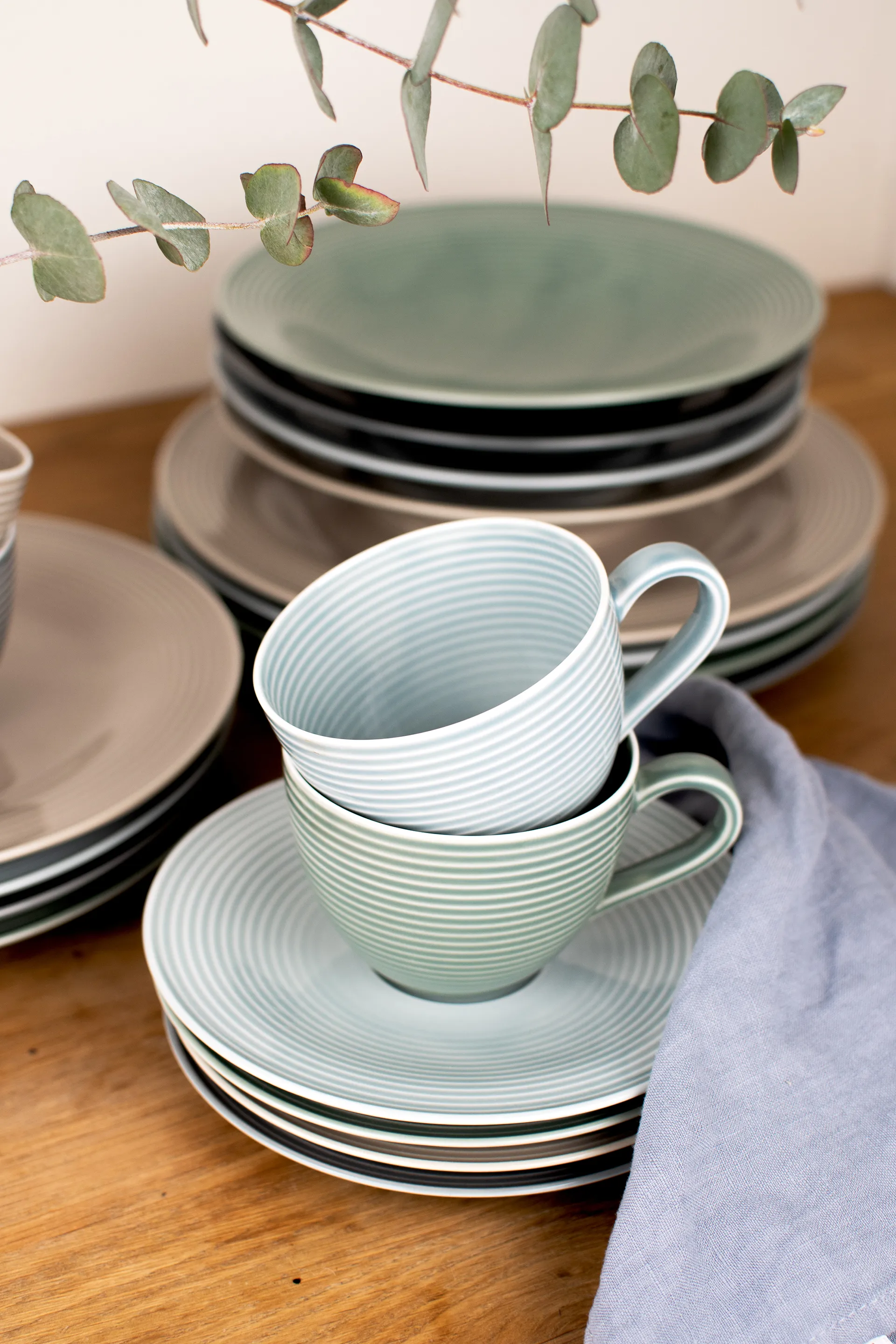 Beat serviesset 30-delig, Arctischblauw Seltmann Weiden