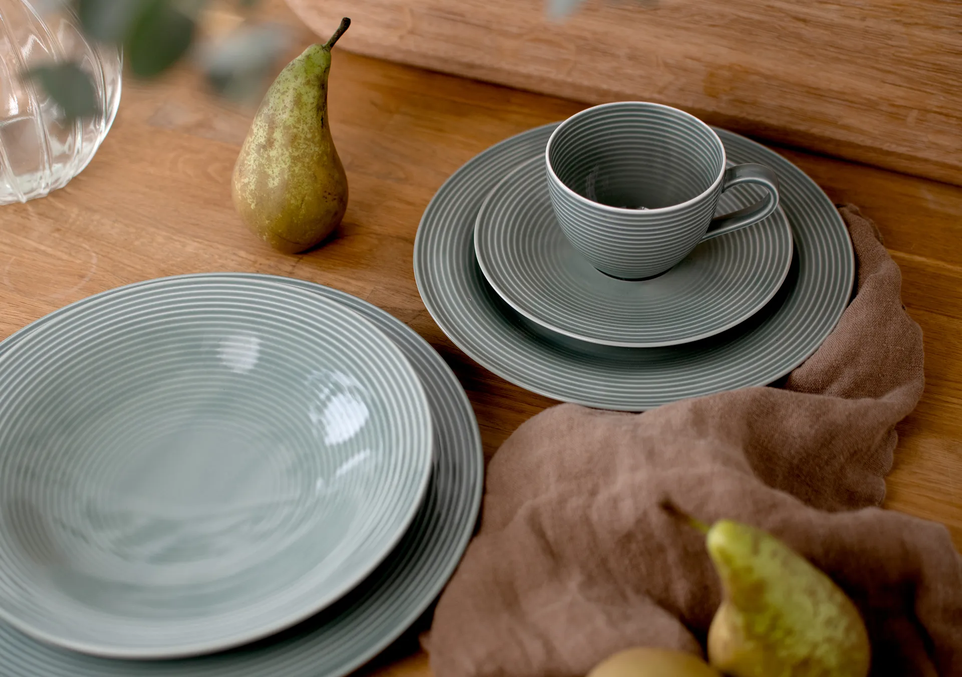 Beat serviesset 30-delig, Parelgrijs Seltmann Weiden