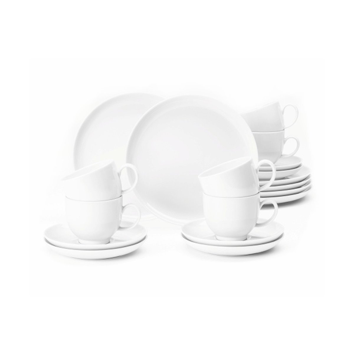 Seltmann Weiden Lido koffieservies 18-delig Wit