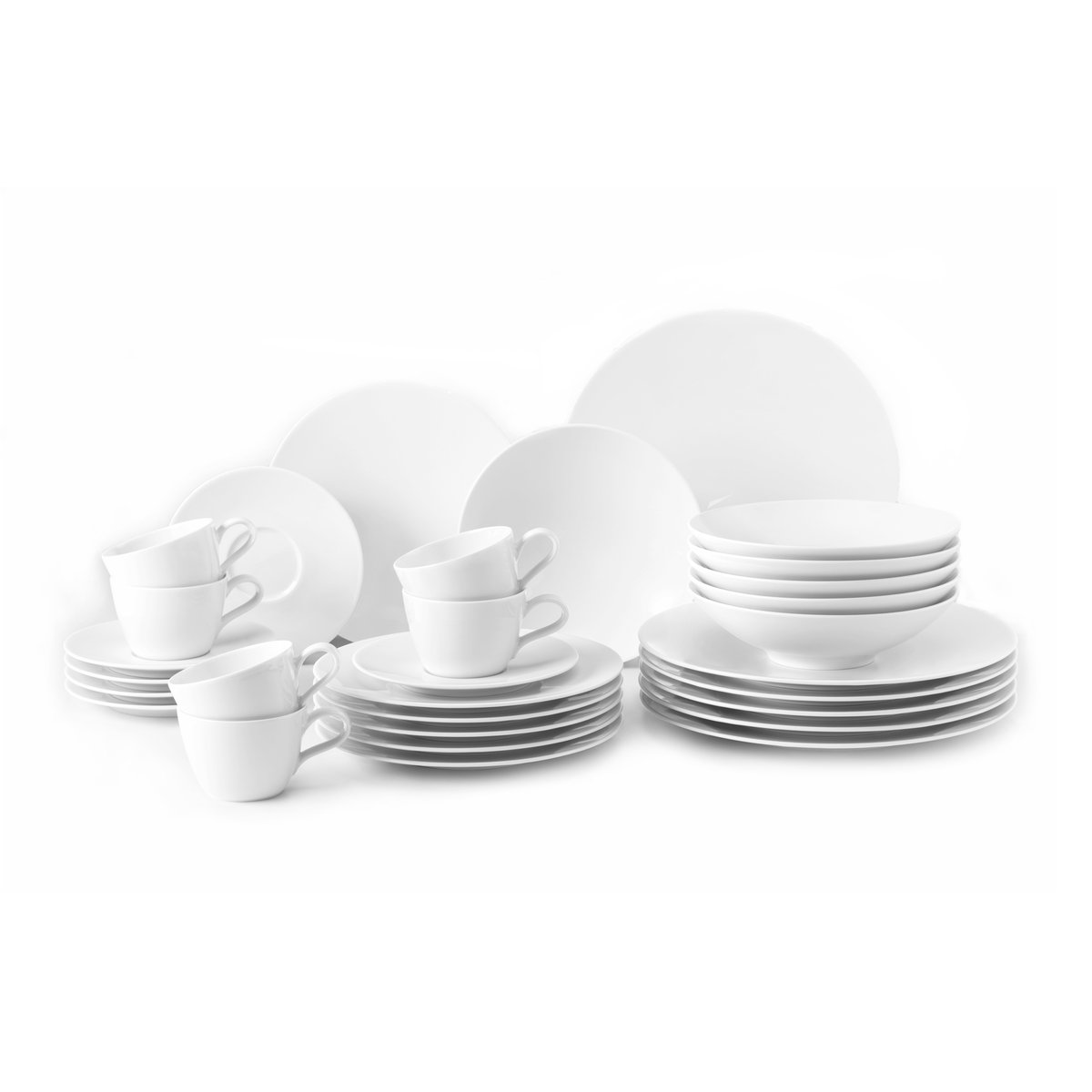 Seltmann Weiden Life serviesset 30-delig Wit | Scandinavisch Interieur | Serviezen & Startersets | Wit