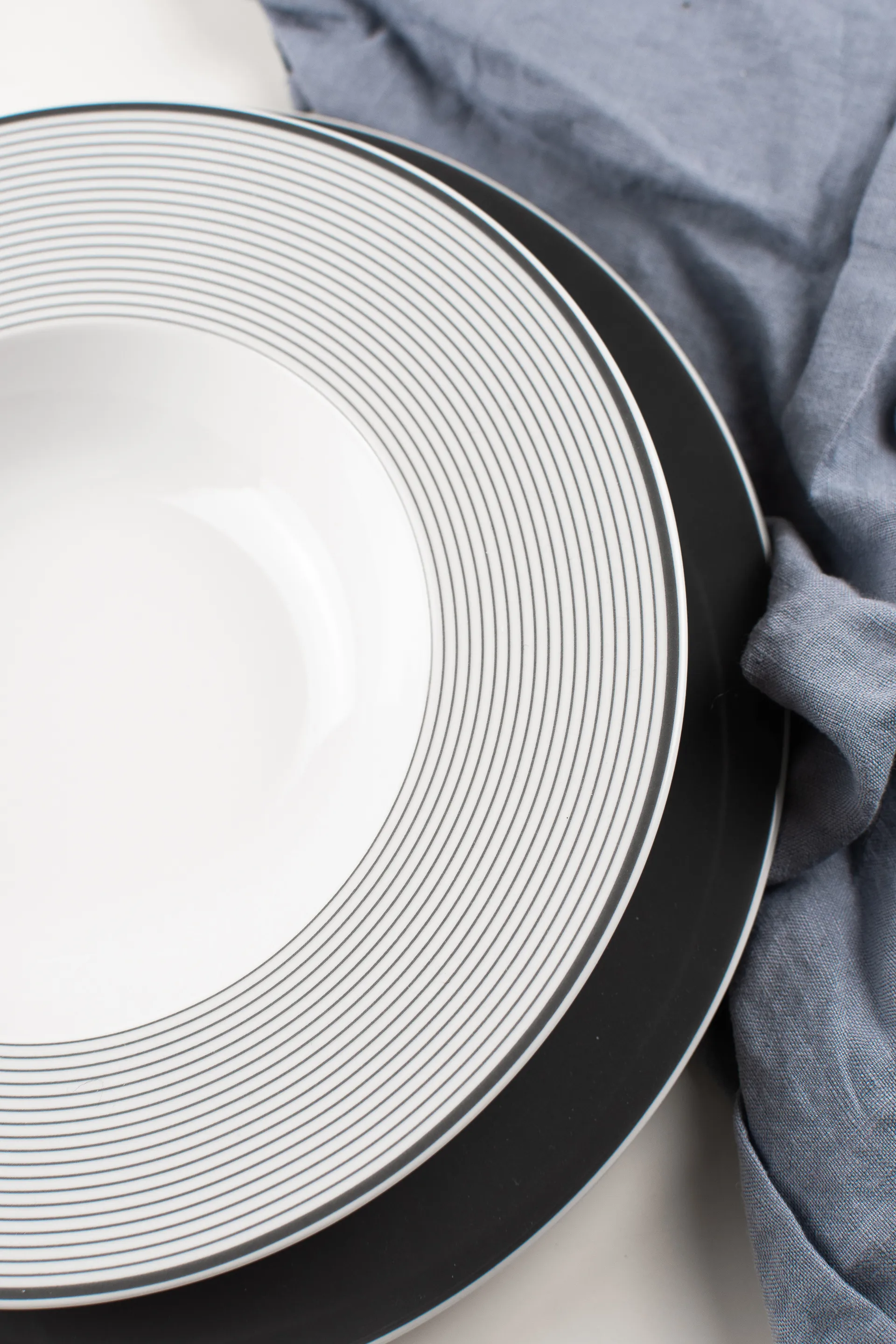 No Limits serviesset 12-delig, Antraciet Seltmann Weiden