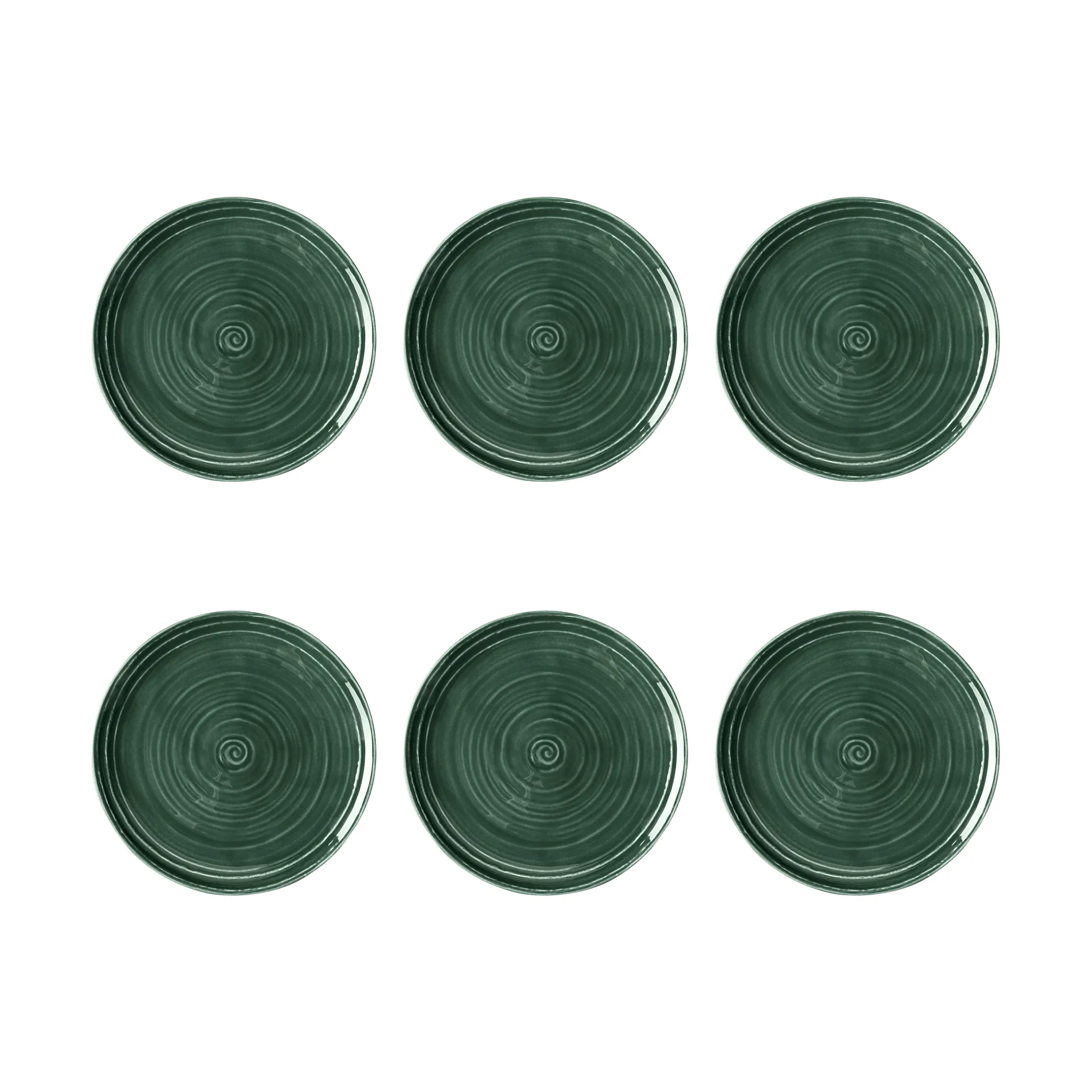 Terra bord Ø17,7 cm 6-pack, Moss Green Seltmann Weiden