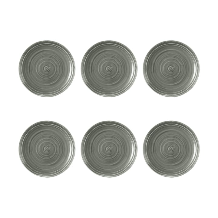 Terra bord Ø17,7 cm 6-pack - Pearl Grey - Seltmann Weiden