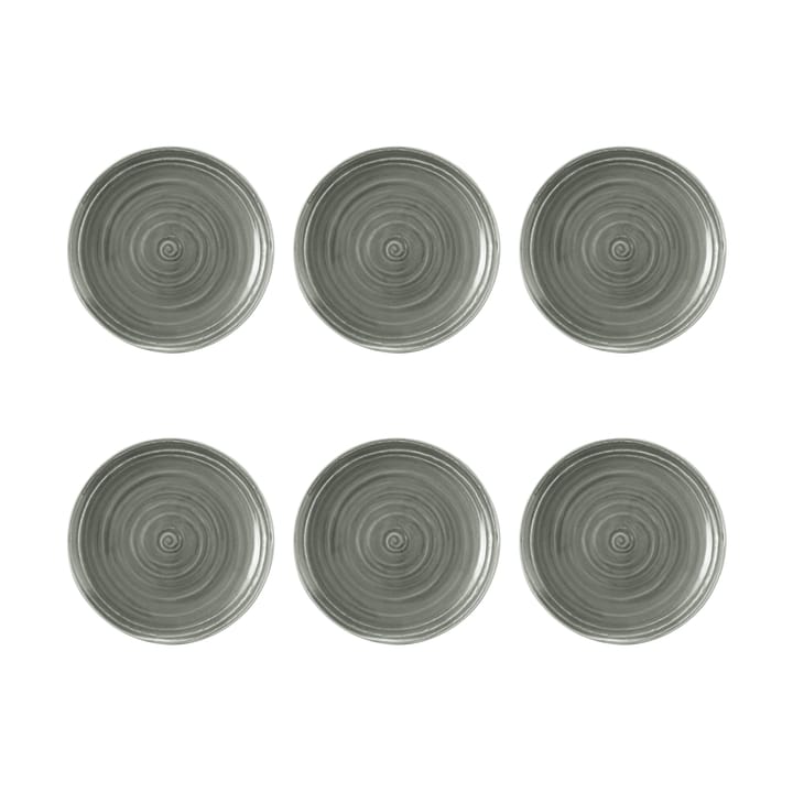 Terra bord Ø17,7 cm 6-pack - Pearl Grey - Seltmann Weiden