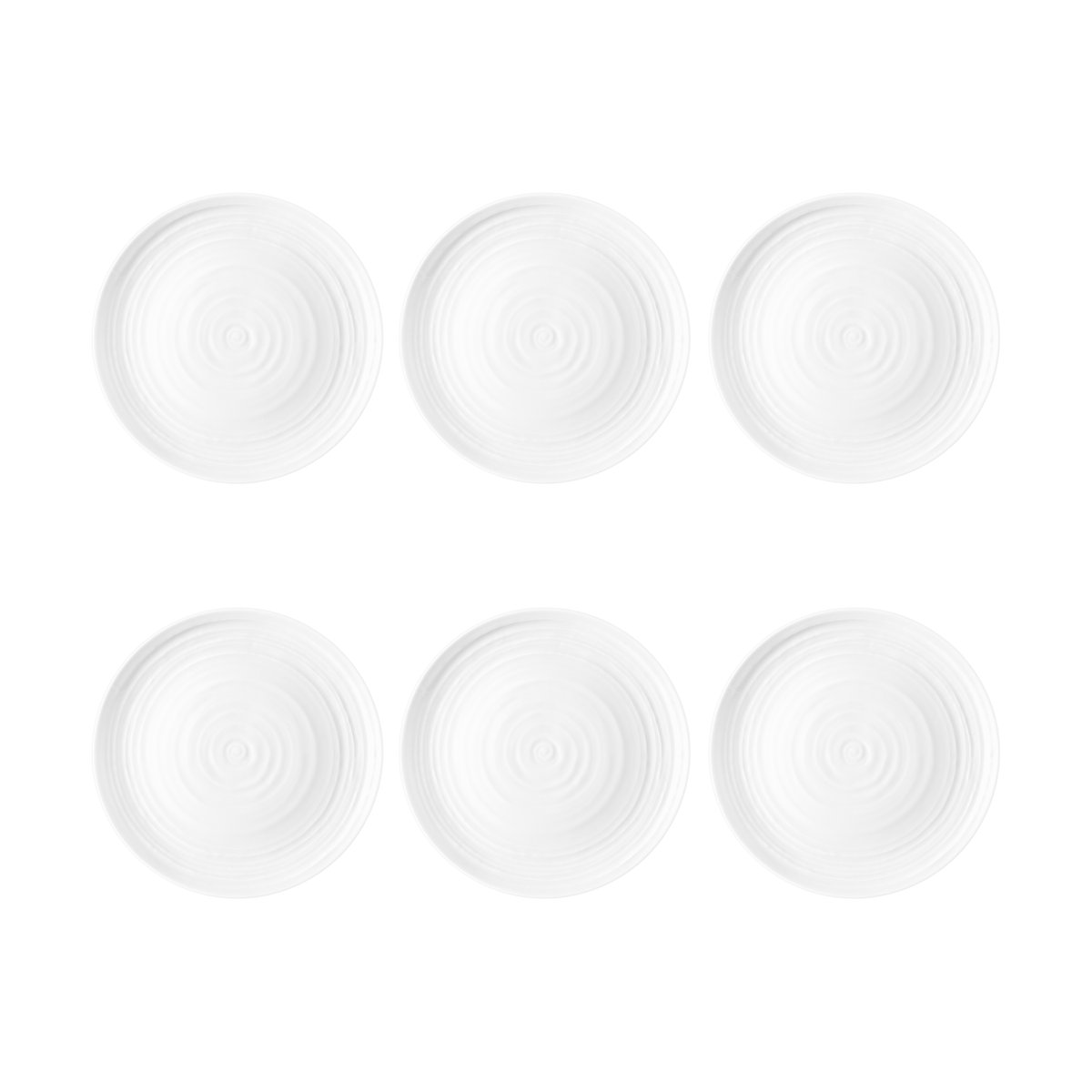 Seltmann Weiden Terra bord o17,7 cm 6-pack Wit | Scandinavisch Interieur | Dinerborden | Wit