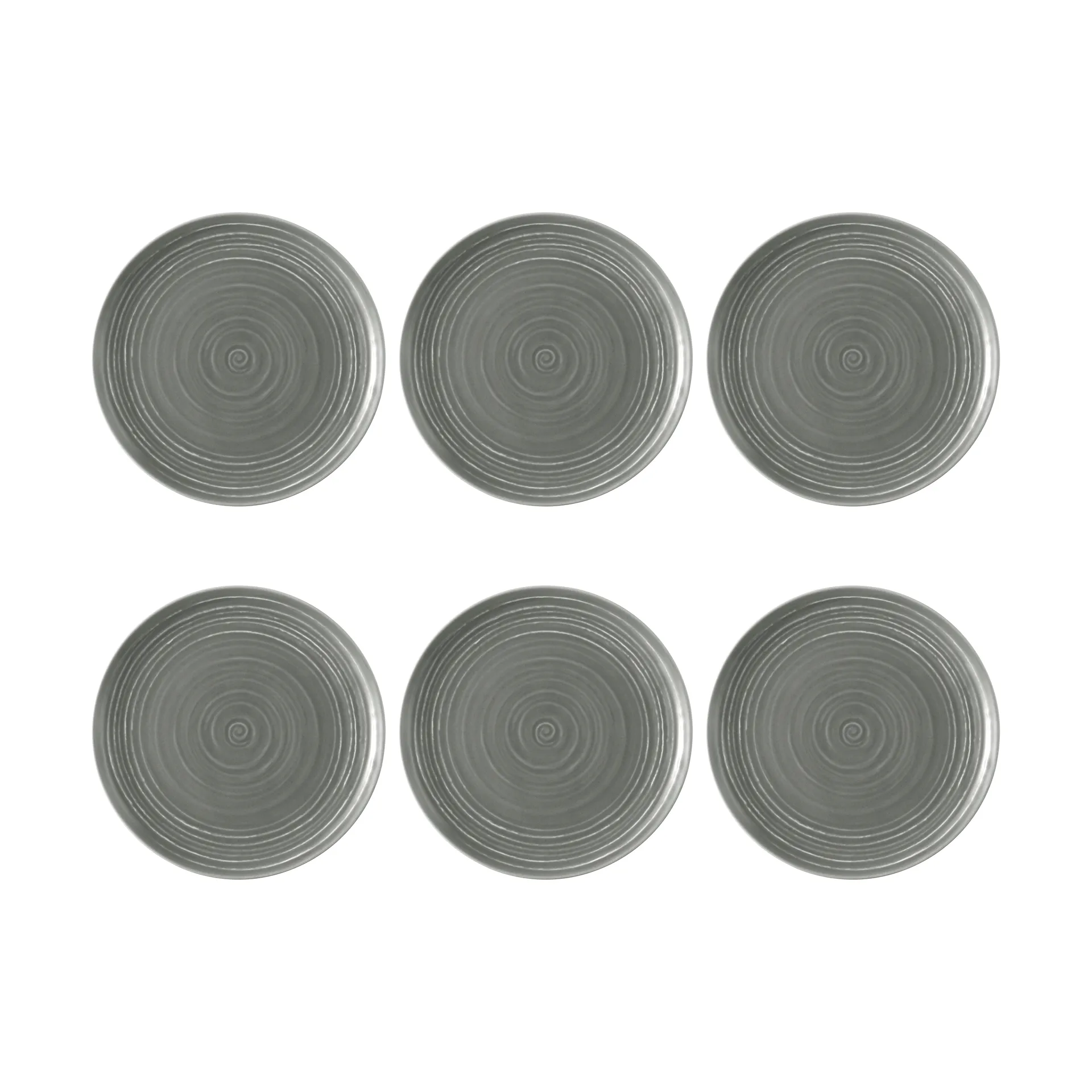Terra bord Ø22,7 cm 6-pack, Pearl Grey Seltmann Weiden