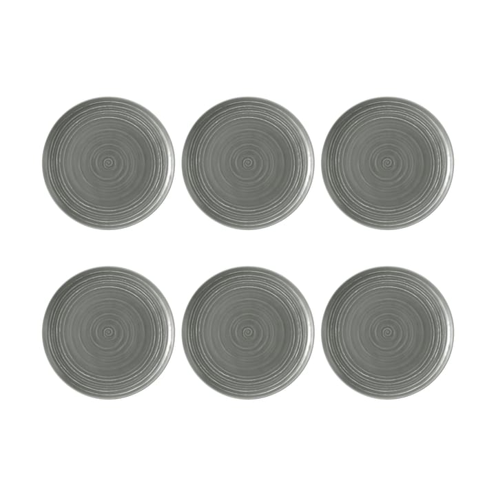 Terra bord Ø22,7 cm 6-pack - Pearl Grey - Seltmann Weiden