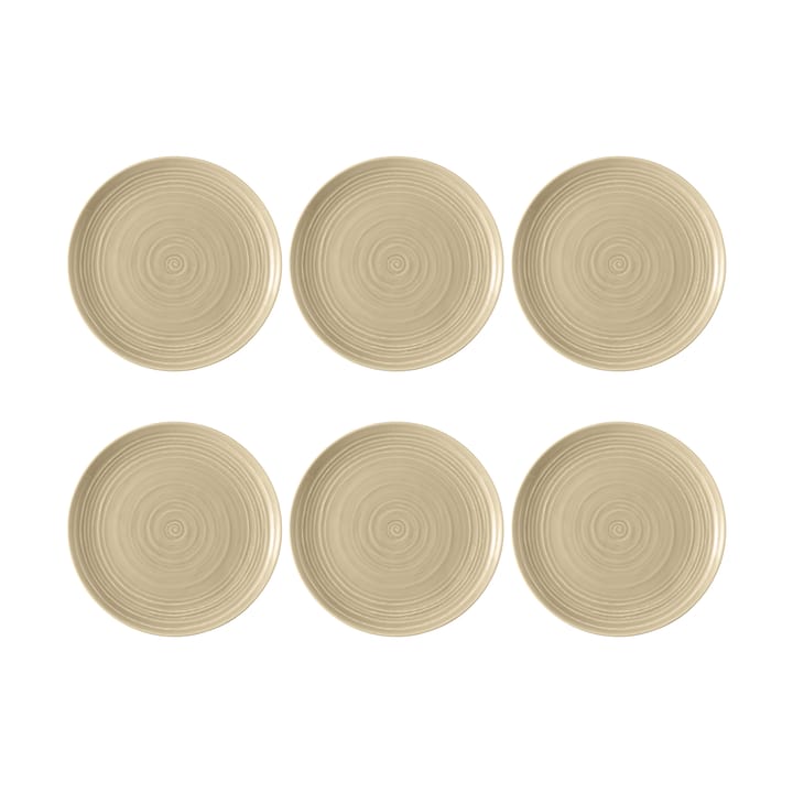 Terra bord Ø22,7 cm 6-pack - Sand Beige - Seltmann Weiden