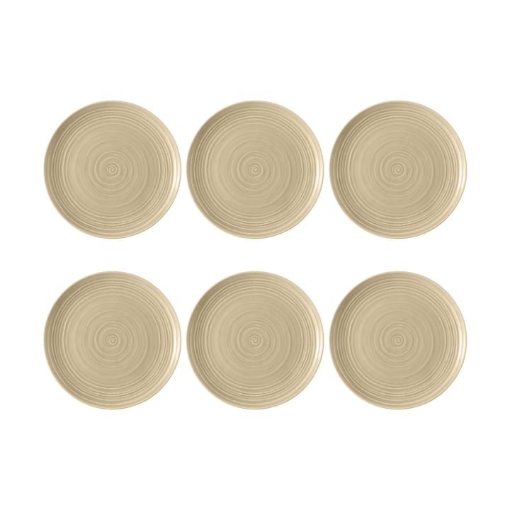 Terra bord Ø22,7 cm 6-pack - Sand Beige - Seltmann Weiden