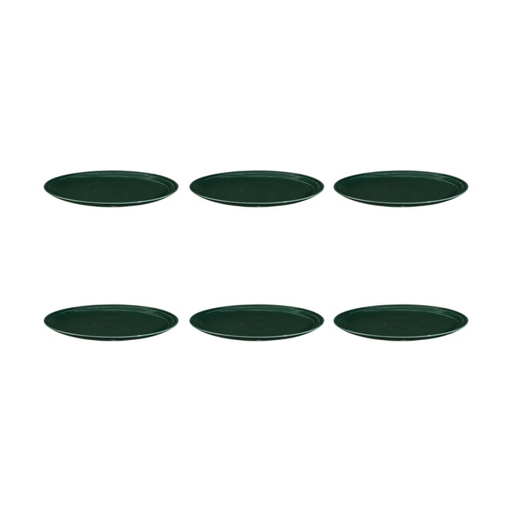 Terra bord Ø27,8 cm 6-pack - Moss Green - Seltmann Weiden