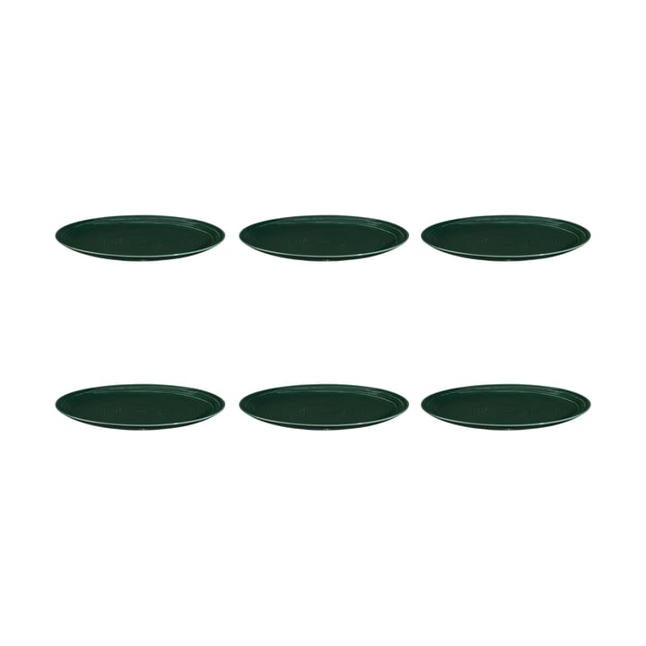 Terra bord Ø27,8 cm 6-pack - Moss Green - Seltmann Weiden