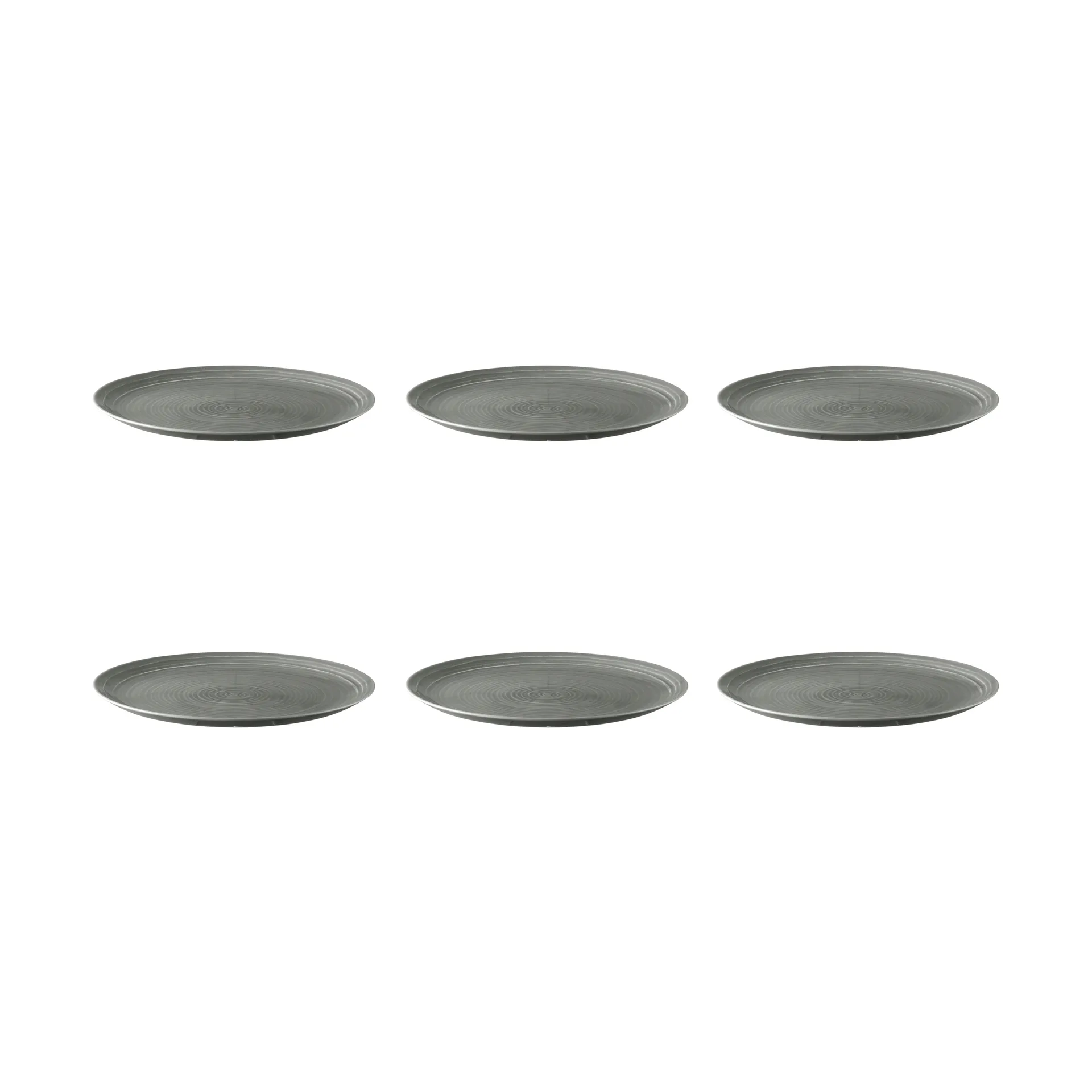 Terra bord Ø27,8 cm 6-pack, Pearl Grey Seltmann Weiden
