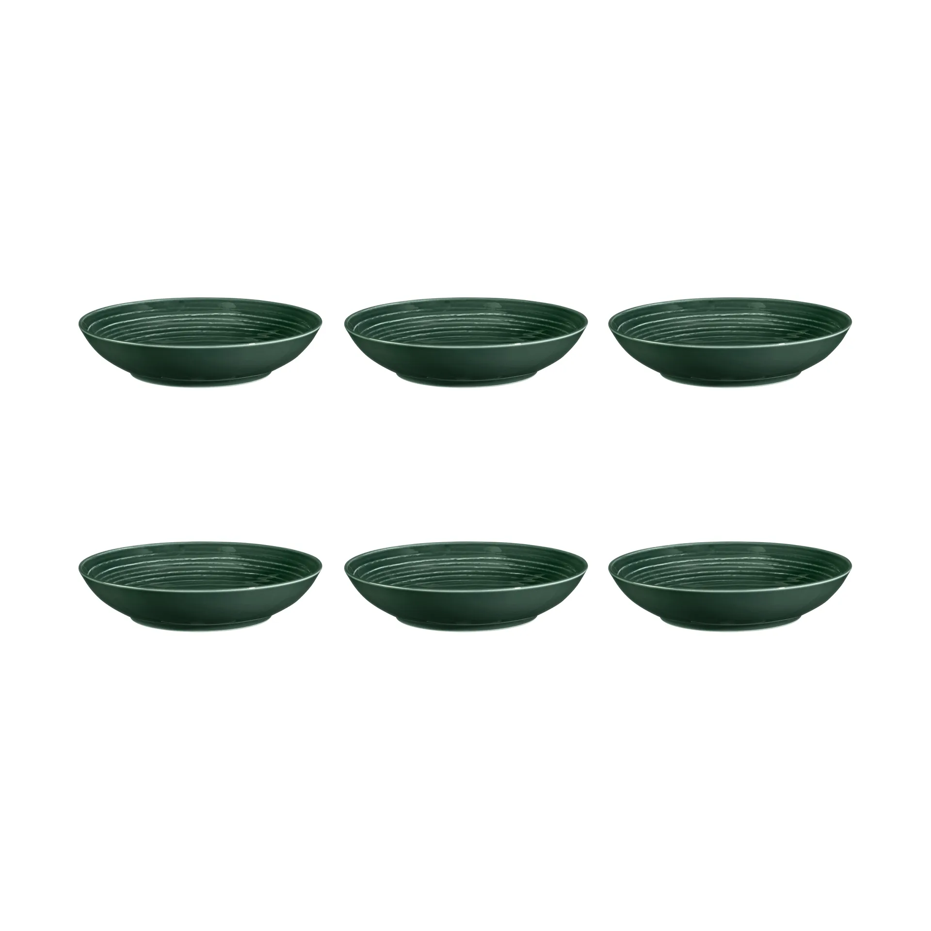 Terra diep bord Ø21,2 cm 6-pack, Moss Green Seltmann Weiden
