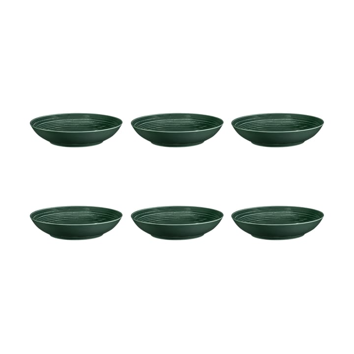 Terra diep bord Ø21,2 cm 6-pack - Moss Green - Seltmann Weiden