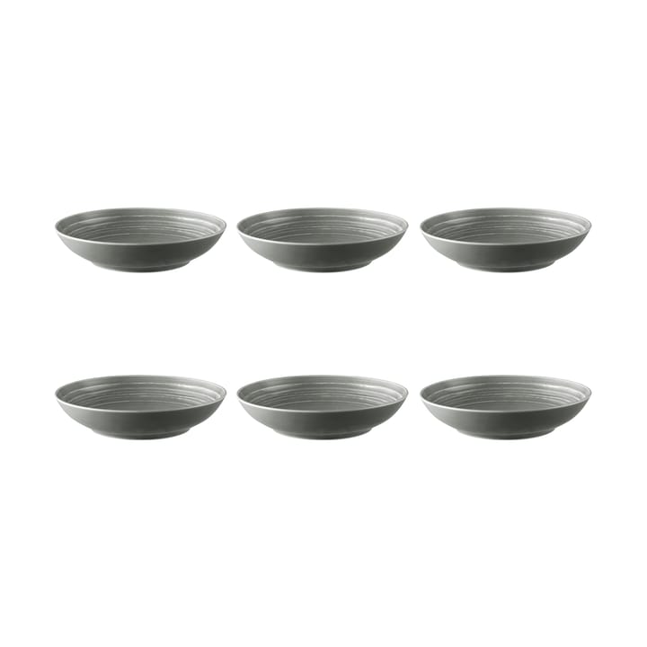 Terra diep bord Ø21,2 cm 6-pack - Pearl Grey - Seltmann Weiden