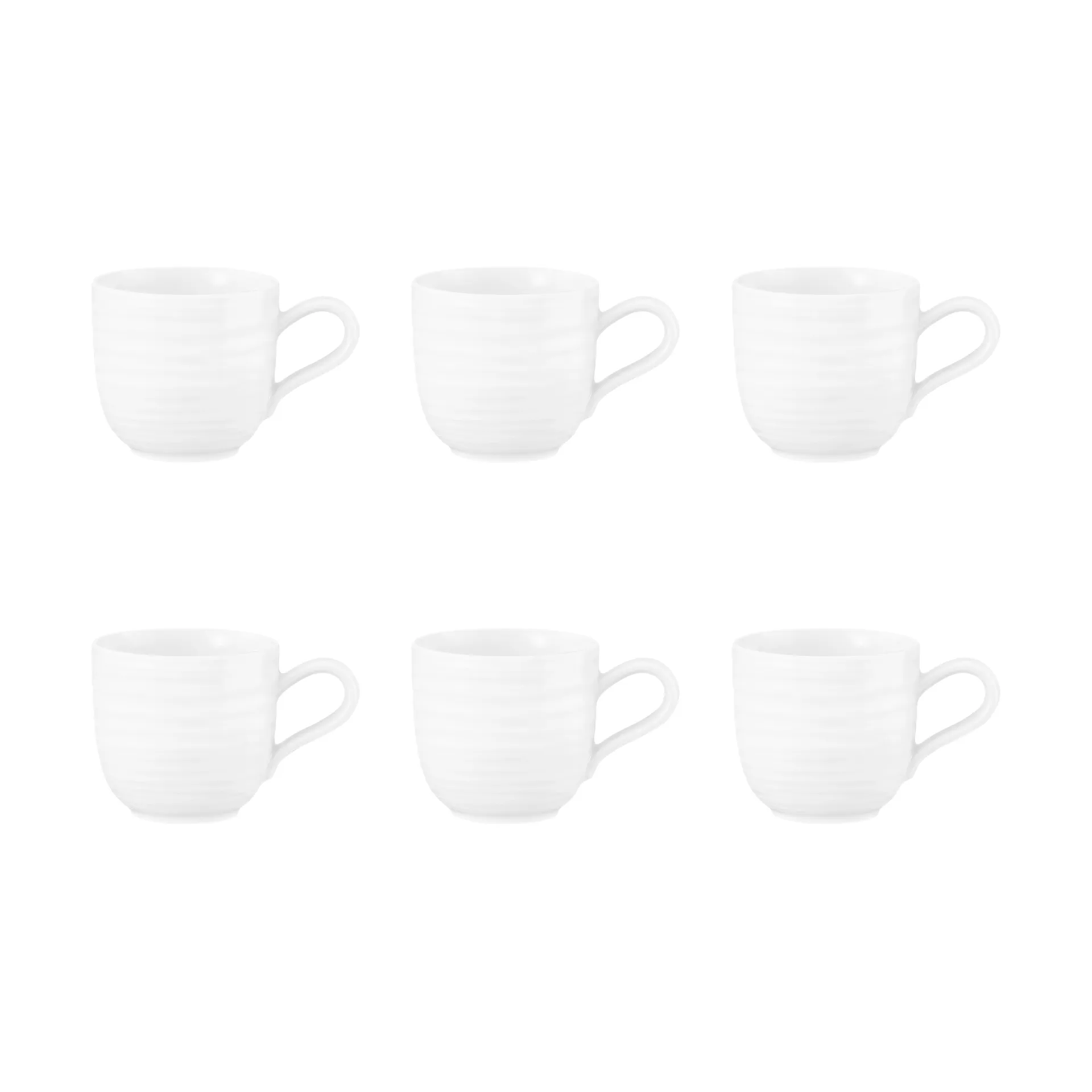 Terra espressokopje 9 cl 6-pack, Wit Seltmann Weiden