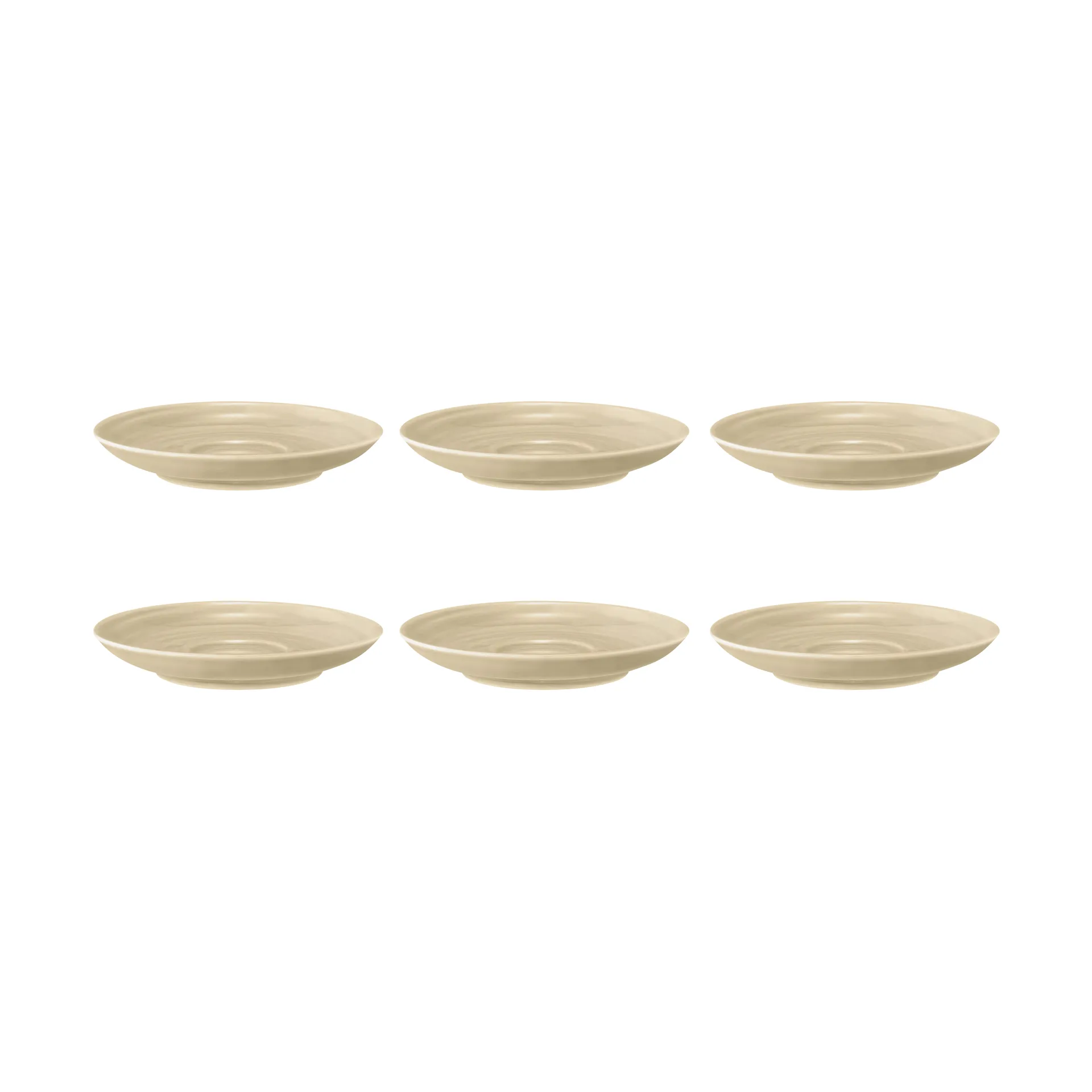 Terra koffieschotel Ø12 cm 6-pack, Sand Beige Seltmann Weiden