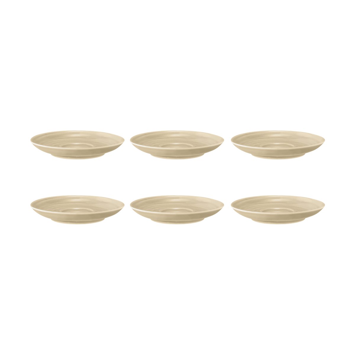 Seltmann Weiden Terra koffieschotel Ø12 cm 6-pack Sand Beige
