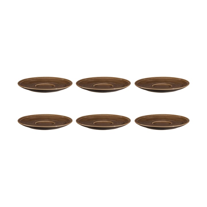 Terra koffieschotel Ø16,1 cm 6-pack - Earth Brown - Seltmann Weiden