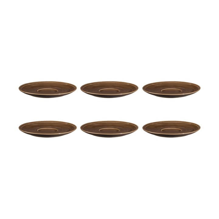 Terra koffieschotel Ø16,1 cm 6-pack - Earth Brown - Seltmann Weiden