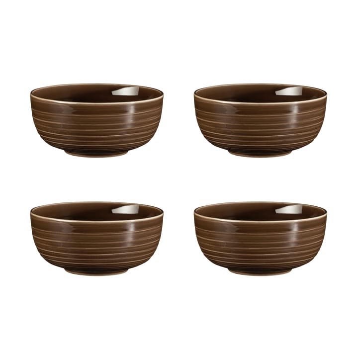 Terra kom Ø15 cm 4-pack - Earth Brown - Seltmann Weiden