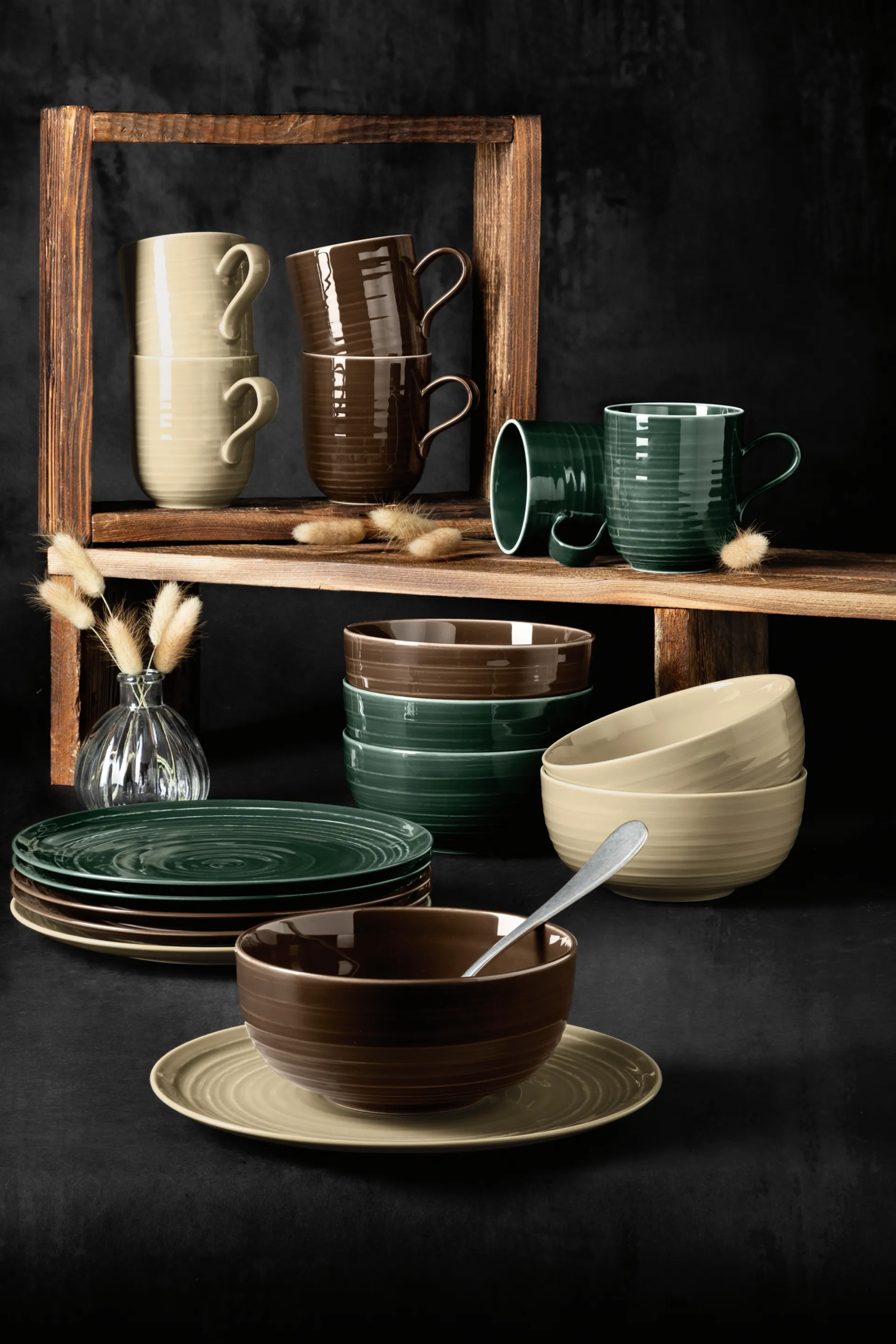 Terra kom Ø15 cm 4-pack, Earth Brown Seltmann Weiden