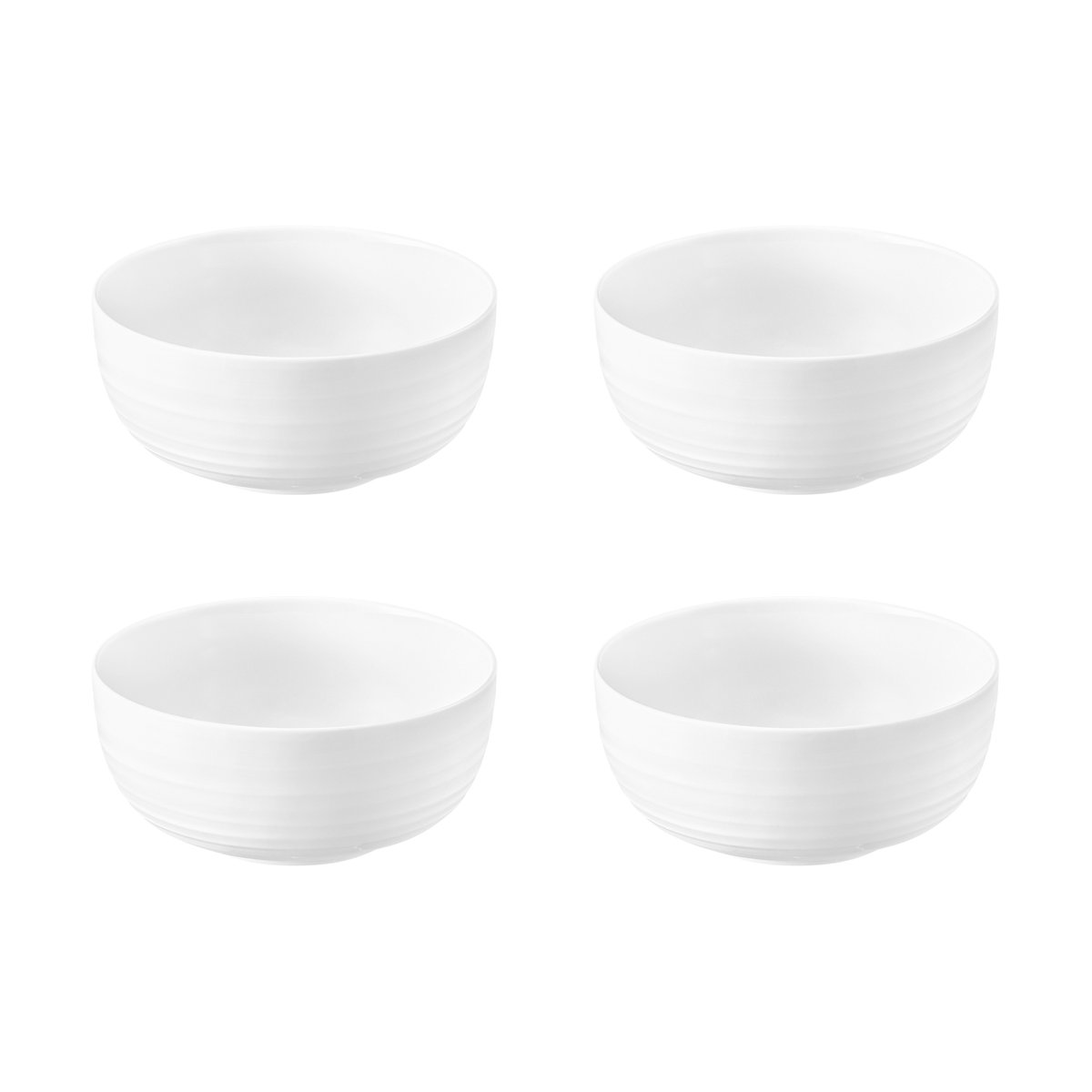 Seltmann Weiden Terra kom o15 cm 4-pack Wit | Scandinavisch Interieur | Ontbijtkommen | Wit