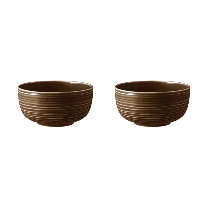 Terra kom Ø17,7 cm 2-pack - Earth Brown - Seltmann Weiden