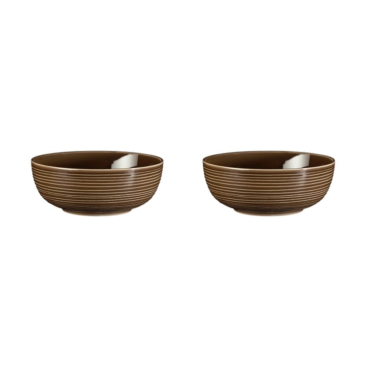 Terra kom Ø20,4 cm 2-pack - Earth Brown - Seltmann Weiden