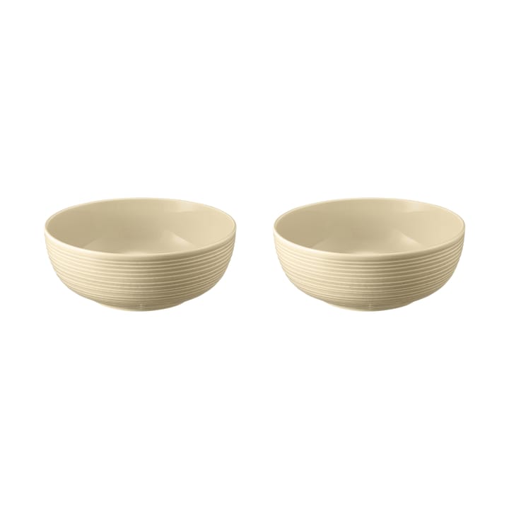 Terra kom Ø20,4 cm 2-pack - Sand Beige - Seltmann Weiden