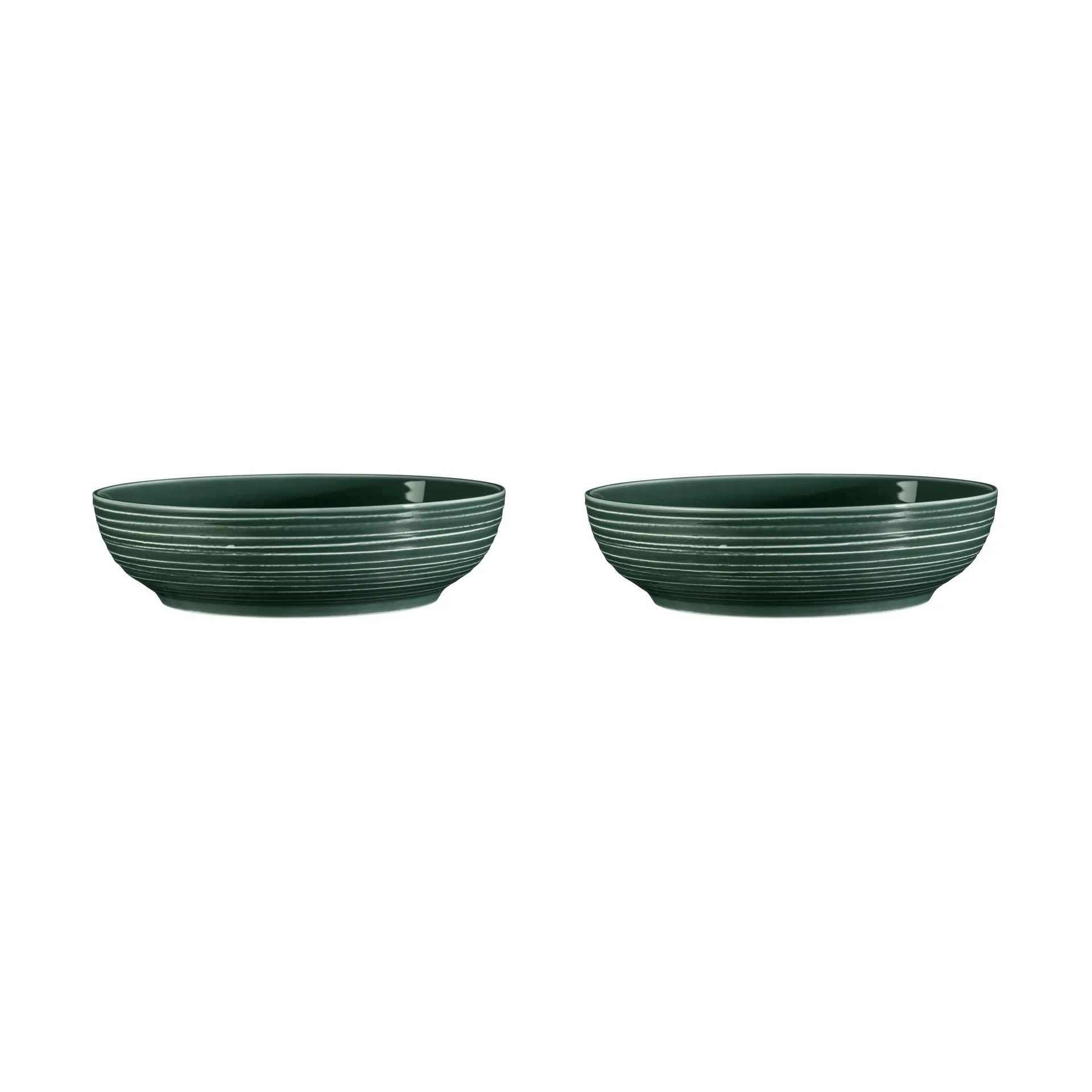 Terra schaal Ø25,5 cm 2-pack, Moss Green Seltmann Weiden