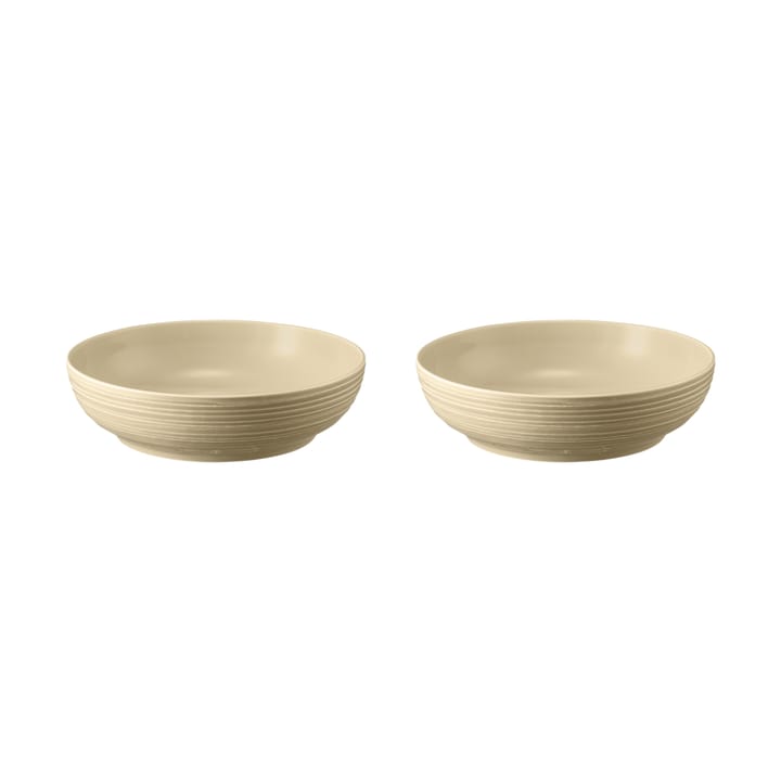 Terra schaal Ø25,5 cm 2-pack - Sand Beige - Seltmann Weiden